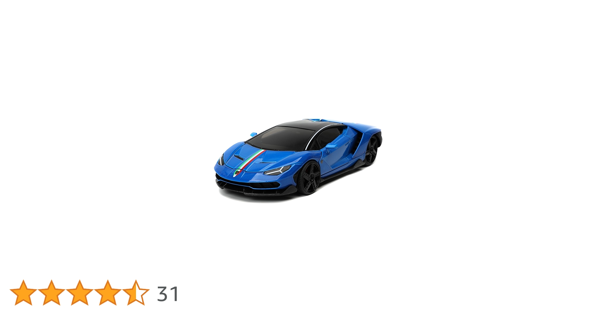 ジェラトーニ Jada Lamborghini Centenario Blue with Black Top with Stripes